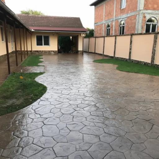 Hormigón impreso para exteriores